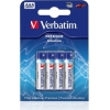 Батарейка Verbatim AAA bat Alkaline 4шт (49920)