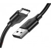 Кабель USB Type-C UGREEN US287 USB - Type-C 1m Black (60116)