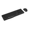 Комплект (клавіатура + миша) RAPOO X1800S Wireless Black