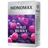 фруктовий, ягідний чай Мономах Чай черный рассыпной Wild Berry 80 г (4820198870690)