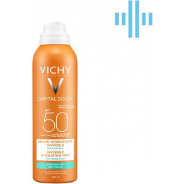 Vichy Солнцезащитный увлажняющий водостойкий спрей-вуаль  Capital Soleil SPF50 200 мл (3337871325770)