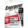 Батарейка Energizer 16340 (CR-123A) bat(3B) Lithium 2шт (E300783702)