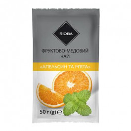 Rioba Чай  концентрат фруктово-медовий Апельсин та М`ята 50г