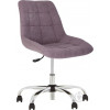 Офісне крісло для персоналу Новый Стиль NICOLE GTS (J) CHR68 SQR (CH) SORO-65 фіолетовий