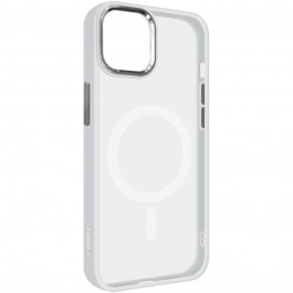 ArmorStandart Unit MagSafe Apple iPhone 15 Plus Matte Clear Silver (ARM69351)