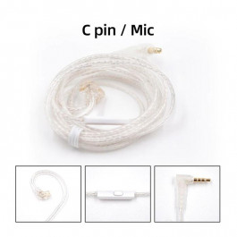 Knowledge Zenith Standard Cable Mic Silver