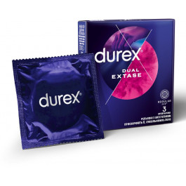 Durex Dual Extase 3 шт. (5052197053401)