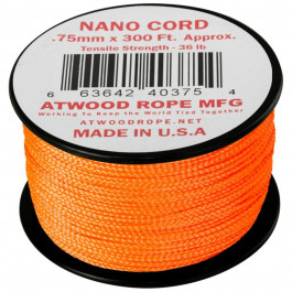 Atwood Rope MFG Nano Cord 91 м - Neon Orange (CD-NC3-NL-0P)