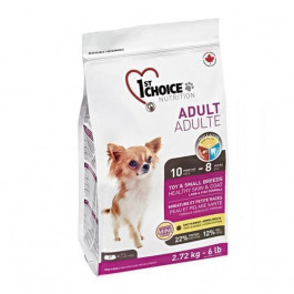 1st Choice Adult Toy & Small Breeds Healthy Skin & Coat 2,72 кг ФЧСВММЯР2_72