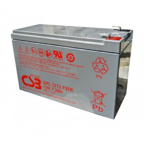 Акумулятор для ДБЖ CSB Battery GPL1272. Стабільна якість, велика вихідна потужність