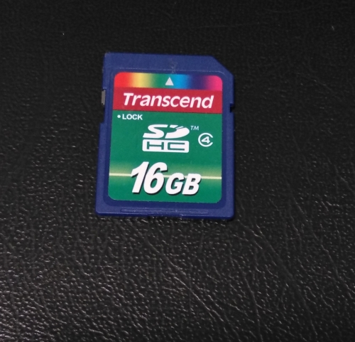 Фото Карта пам'яті Transcend 16 GB SDHC Class 4 TS16GSDHC4 від користувача 808