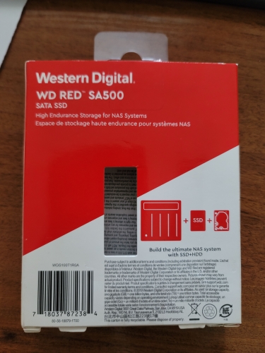 Фото SSD накопичувач WD Red SA500 1 TB (WDS100T1R0A) від користувача Ironhide