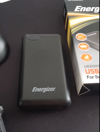 Фото Зовнішній акумулятор (павербанк) Energizer Eveready 20000 mAh Black (PX20B) від користувача Fargjon